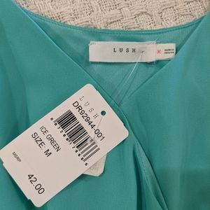 Lush Nordstrom Medium high-low hem dress Mint